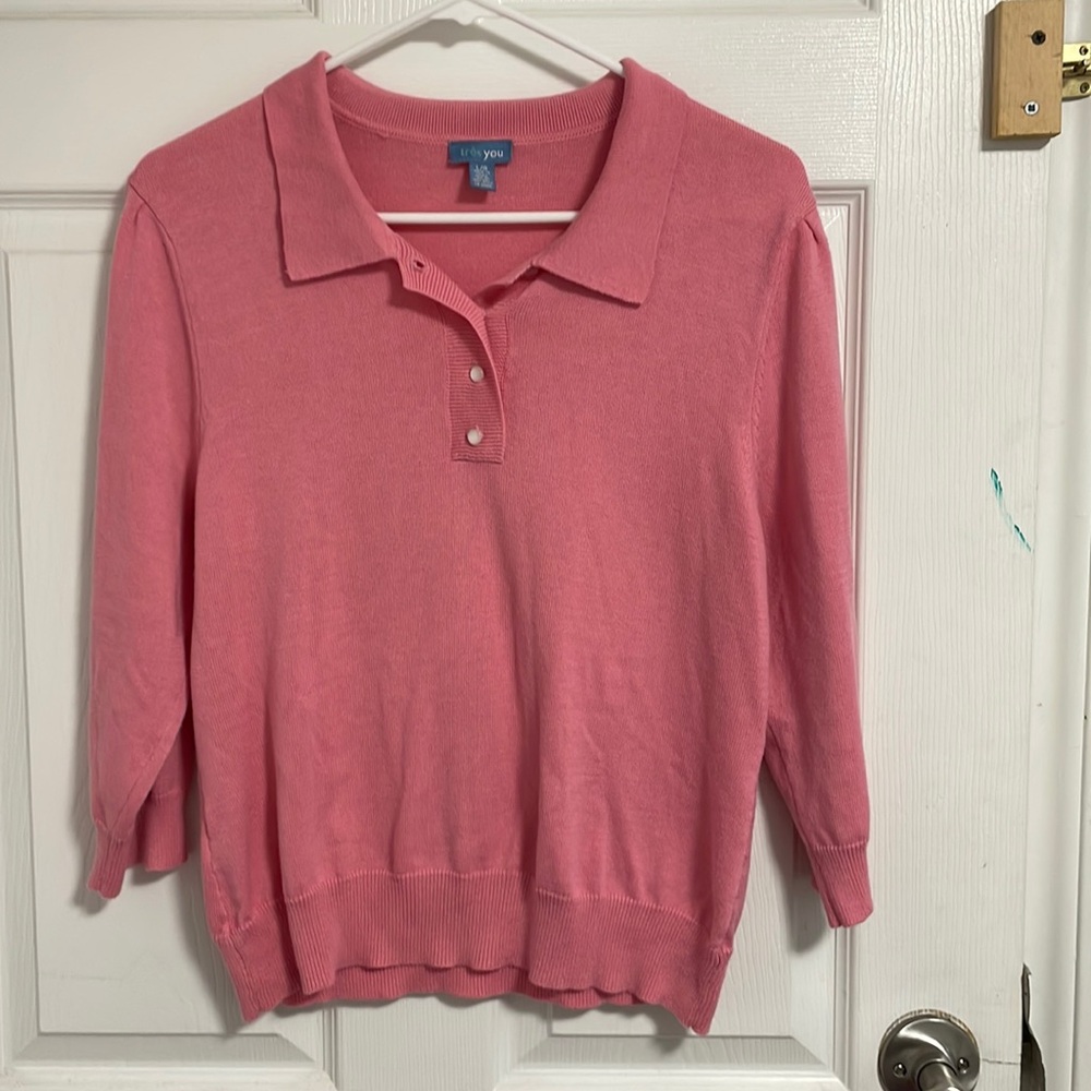 Tres you knitted top size L